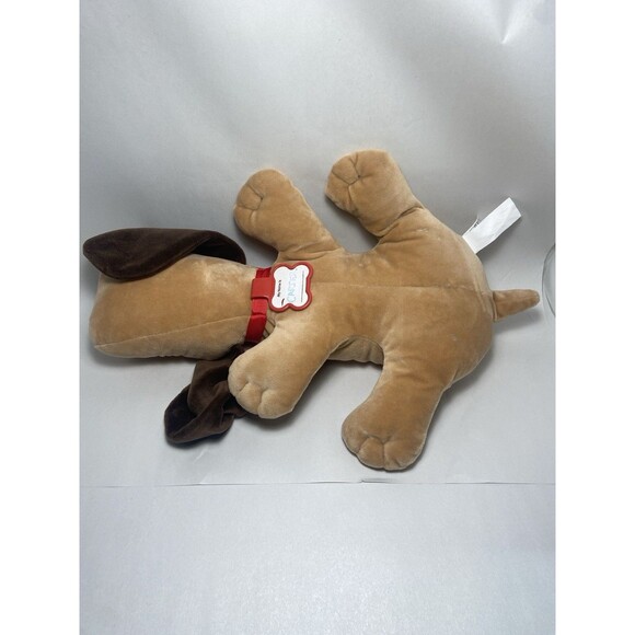 2019 Basic Fun Tan and Black Large Pound Puppies Dog 18 in Stuffed Animal Plush - Picture 5 of 6